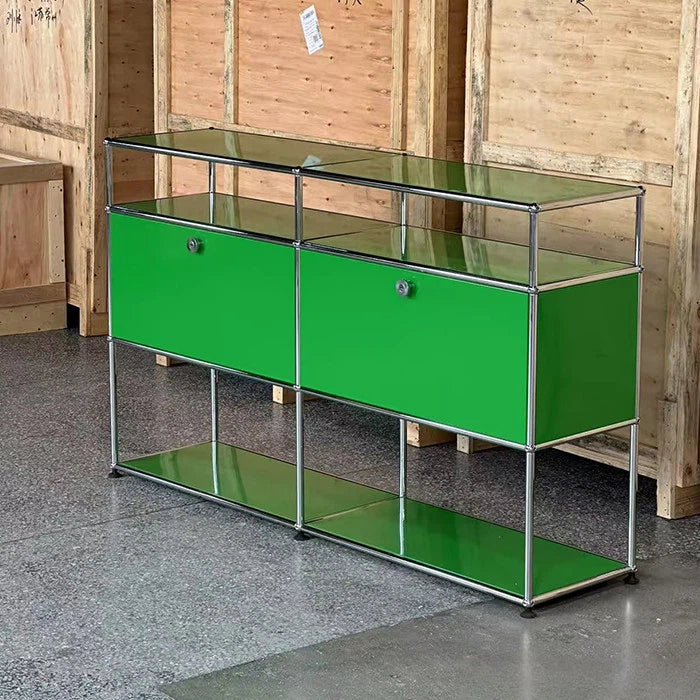 Creative Spliced Color Modular Storage Cabinet for Kitchen & Living Room