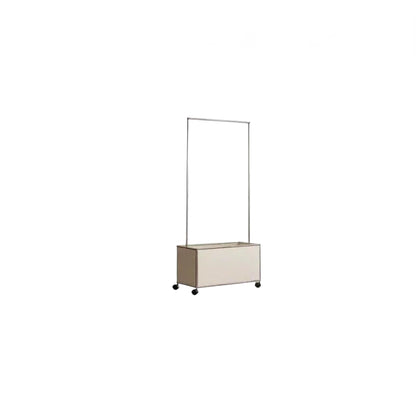 Mid-century Stainless Steel Rolling Cart Multi Tier Wheeled Storage Sofa Side Table